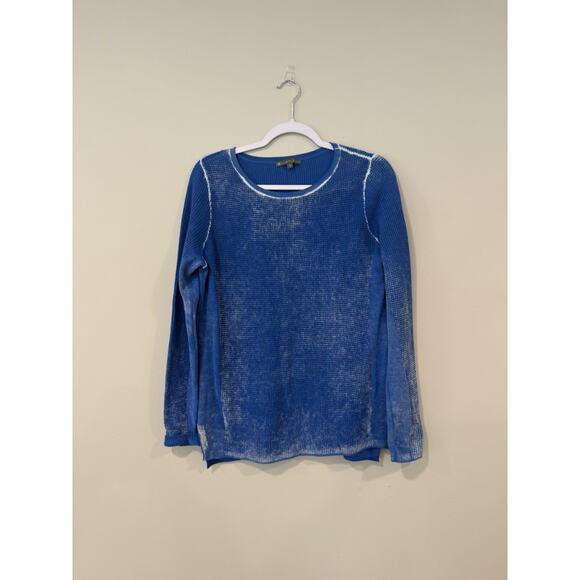 Elliott Lauren Women's 100% Cotton Waffle Knit Shirt Size Small 2335 - Picture 2 of 9